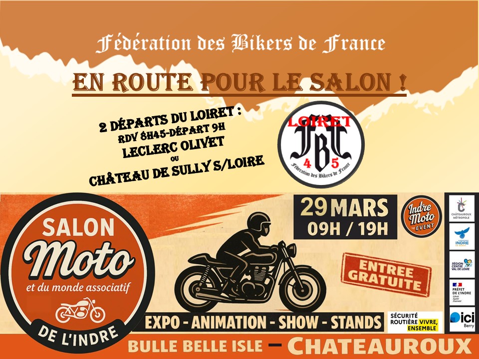 FBF 45-Rub au Salon moto Châteauroux-2026