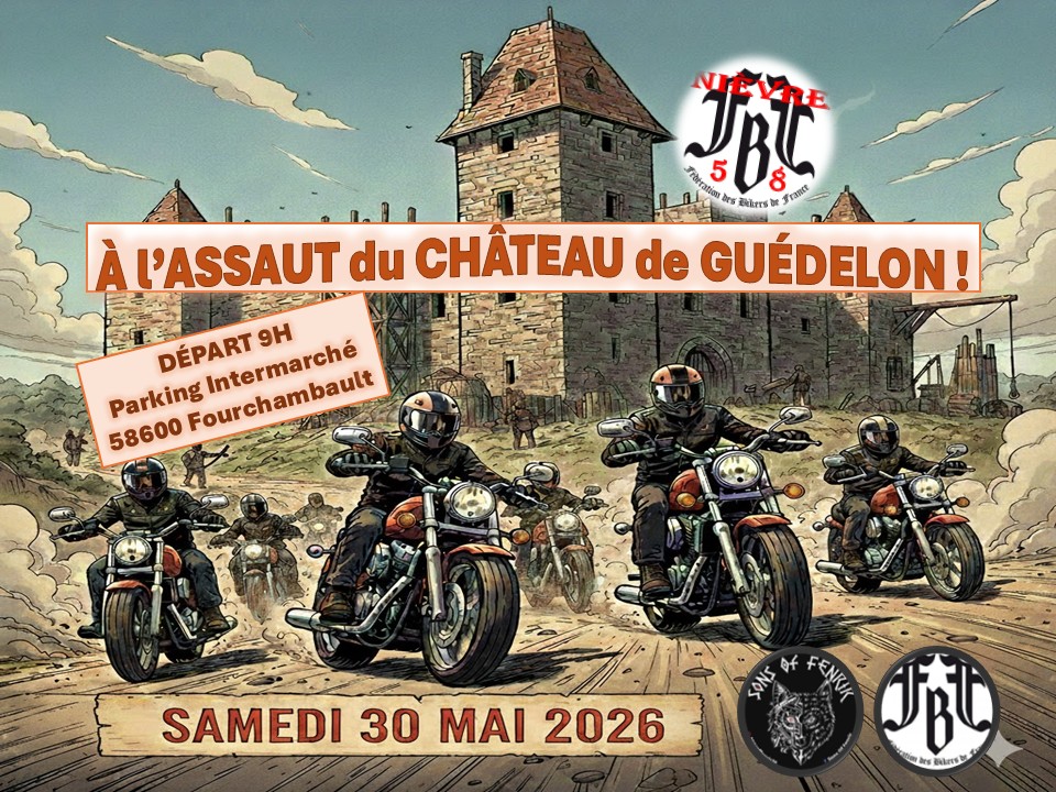 Run 🏍 : à l'assaut du château de GUÉDELON !