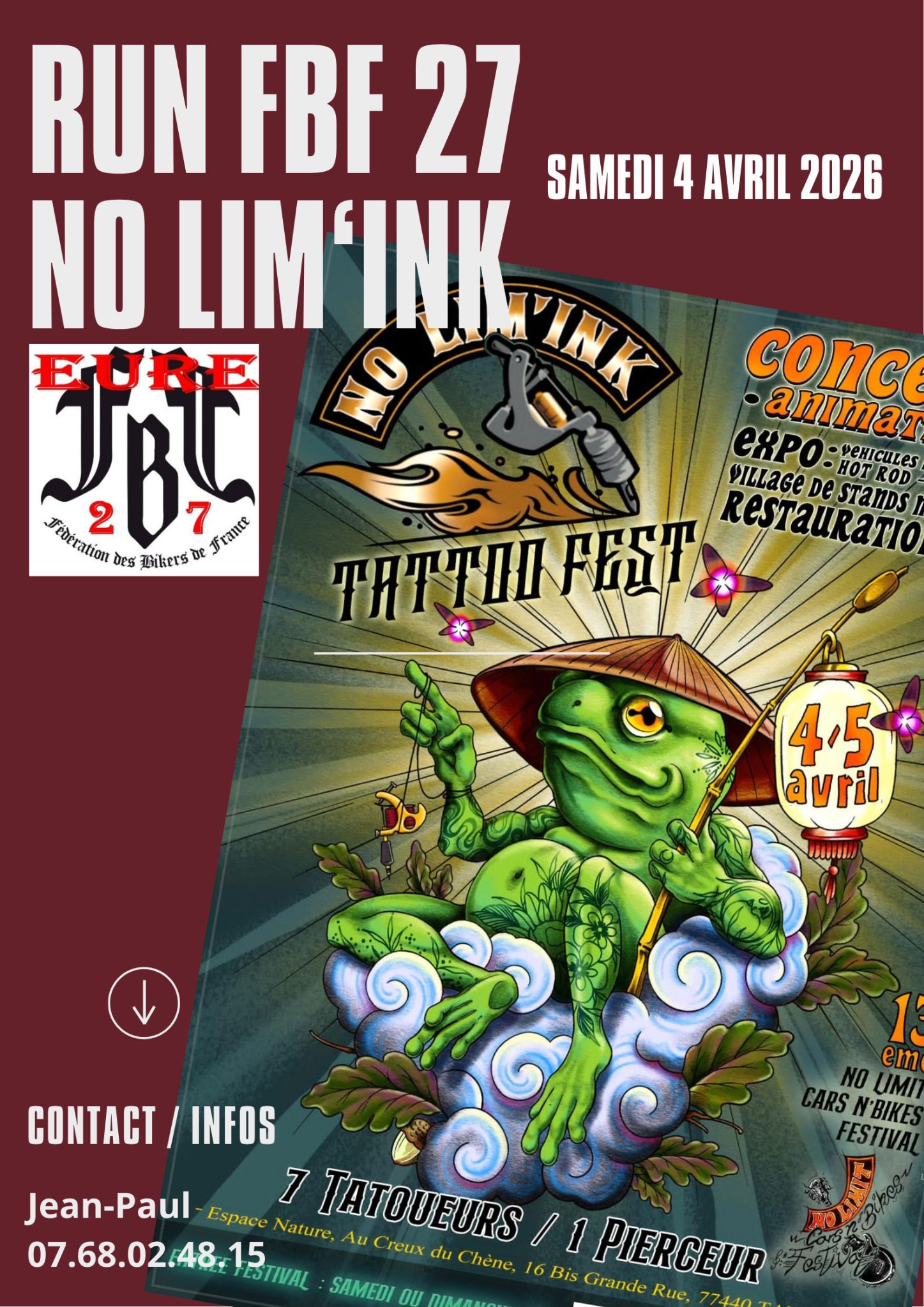 RUN 🏍 avec la FBF 27