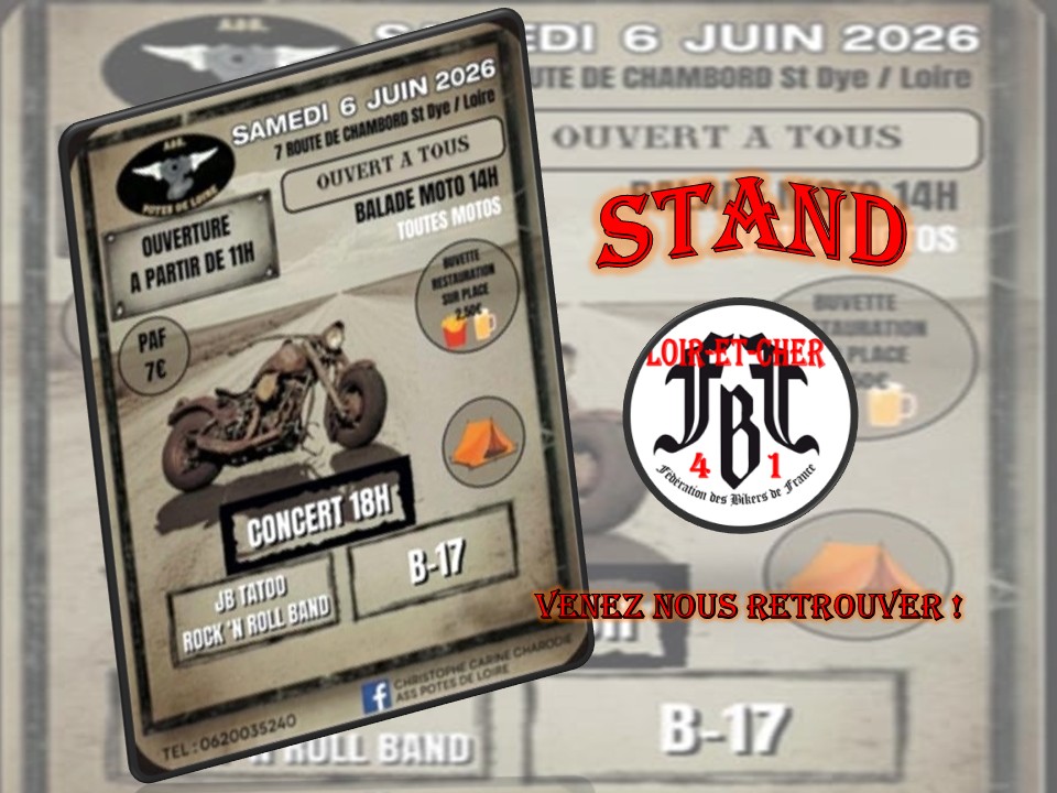 FBF41 - Stand aux POTES DE LOIRE de St Dyé s/Loire