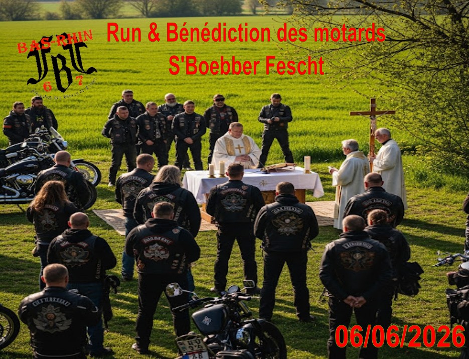 Run & Bénédiction des motards - S'Boebber Fescht