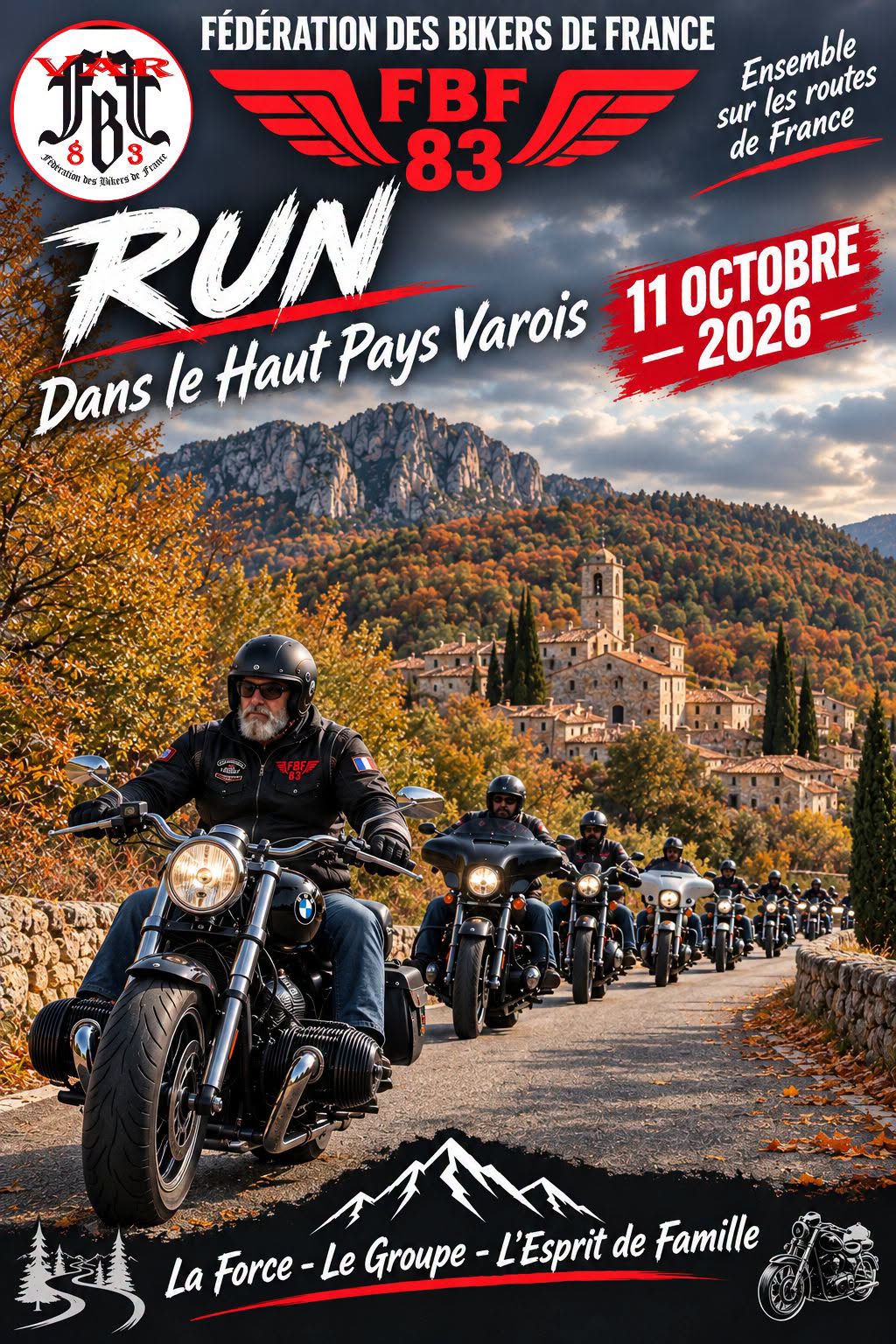 FBF 83 - Sur les routes du Haut Pays Varois