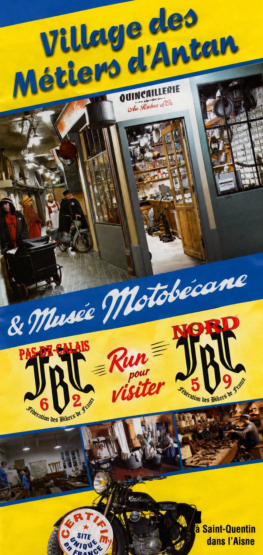 RUN au village des métiers d'antan et musée Motobécane