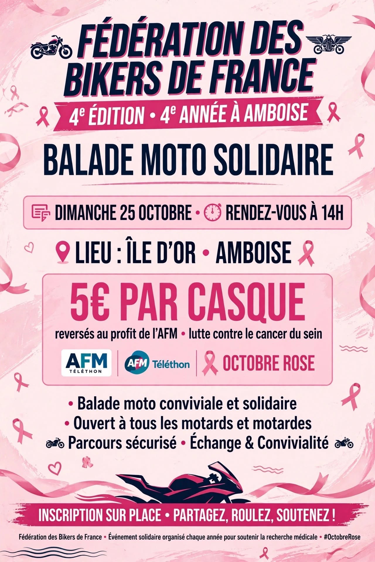 OCTOBRE ROSE FBF 37 AMBOISE